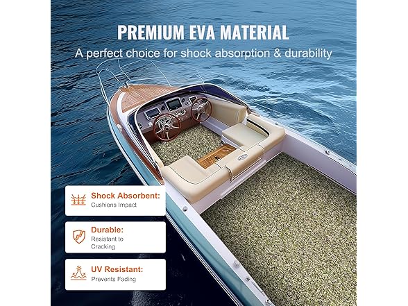 VEVOR Boat Flooring - 31.1 sq.ft