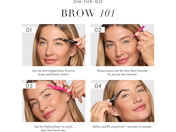 Tweezerman Mini Brow Rescue Kit