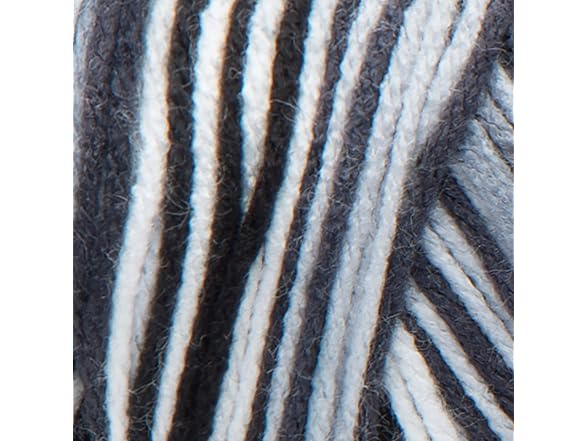 Red Heart Super Saver Yarn, Zebra Print