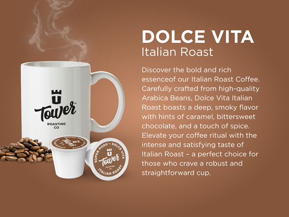 (96ct) Tower Roasting Coffee Organic Super Pods®