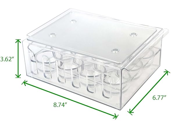 Mind Reader Egg Storage Drawer for Refrigerator