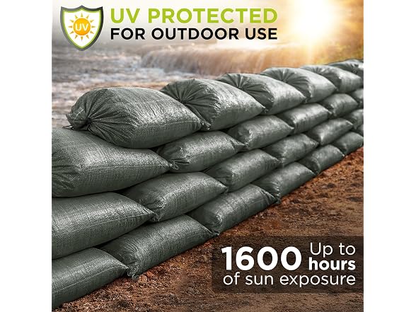 Heavy Duty Sand Bags, Pack of 24