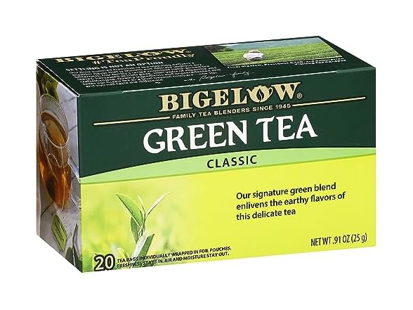 Bigelow Tea Bigelow Tea Classic Green Tea, Caffeinat