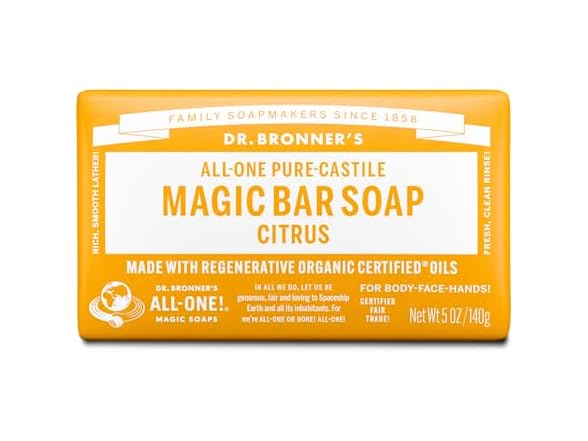 Dr Bronners Castile Soap Citrus 5oz