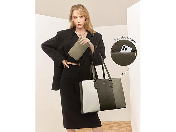 LOVEVOOK Laptop Tote Bag 2