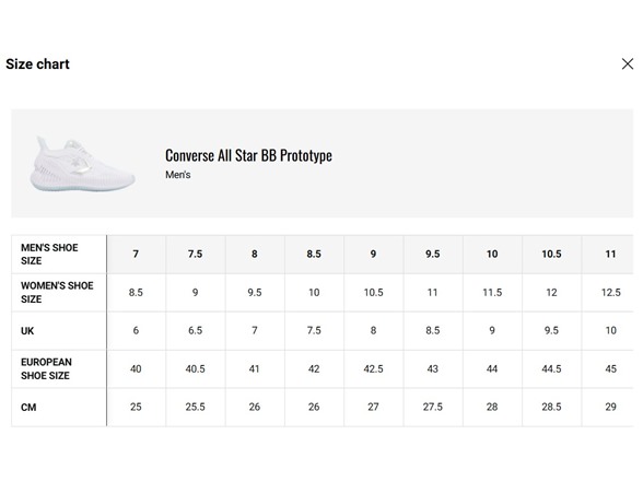 Converse Unisex All Star BB Prototype