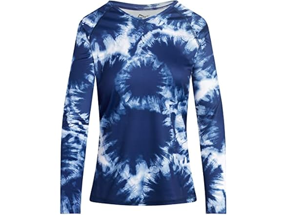 Kanu Surf Women's LS UPF50 Swim Top Navy (XXL)
