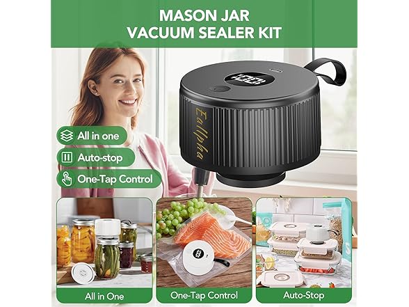Mason Jar Vacuum Sealer