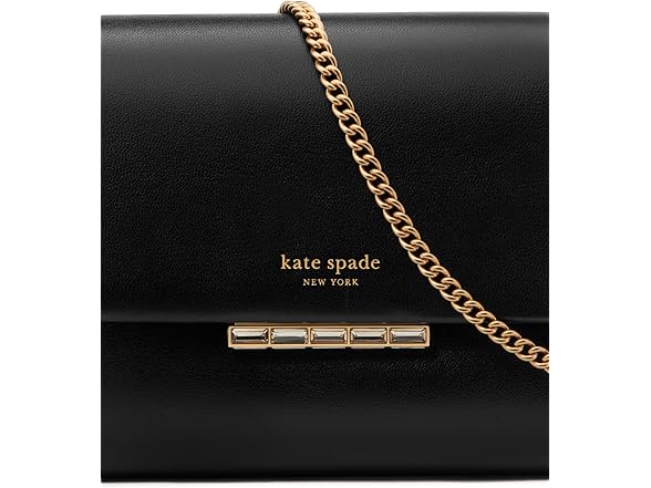 Kate Spade Grace Lock Leather Clutch