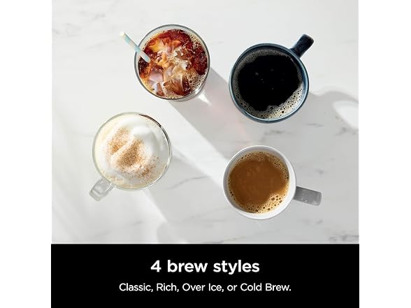 Ninja CM371 Hot & Iced XL Coffee Maker Black S&D