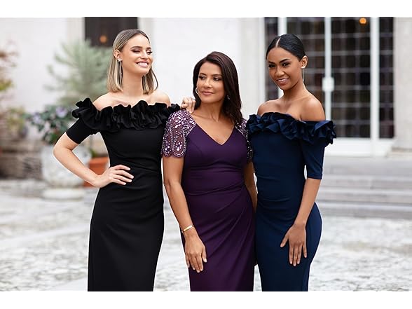 Women's Long Off The Shoulder Dress