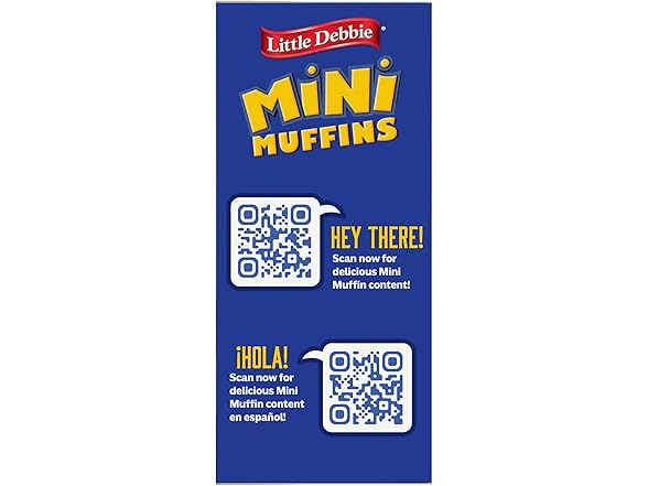 Little Debbie Blueberry Mini Muffins, 5 Pouches, 8.44 OZ