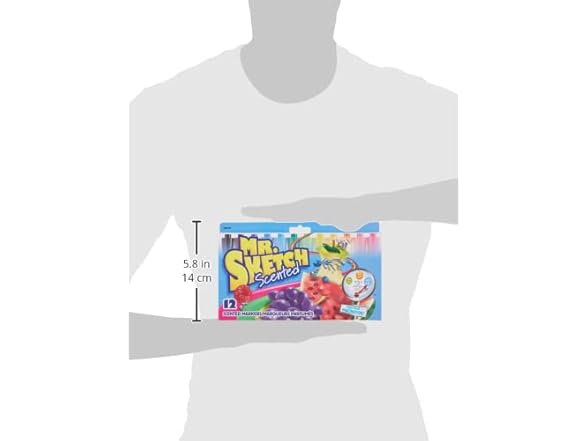 Mr. Sketch Scented Markers, Chisel Tip,