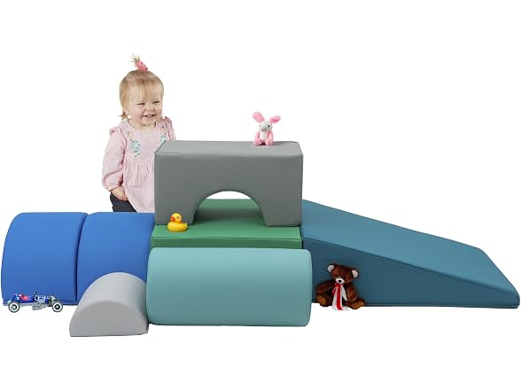 FDP SoftScape Playtime and Climb, 6-Piece - Contemporary
