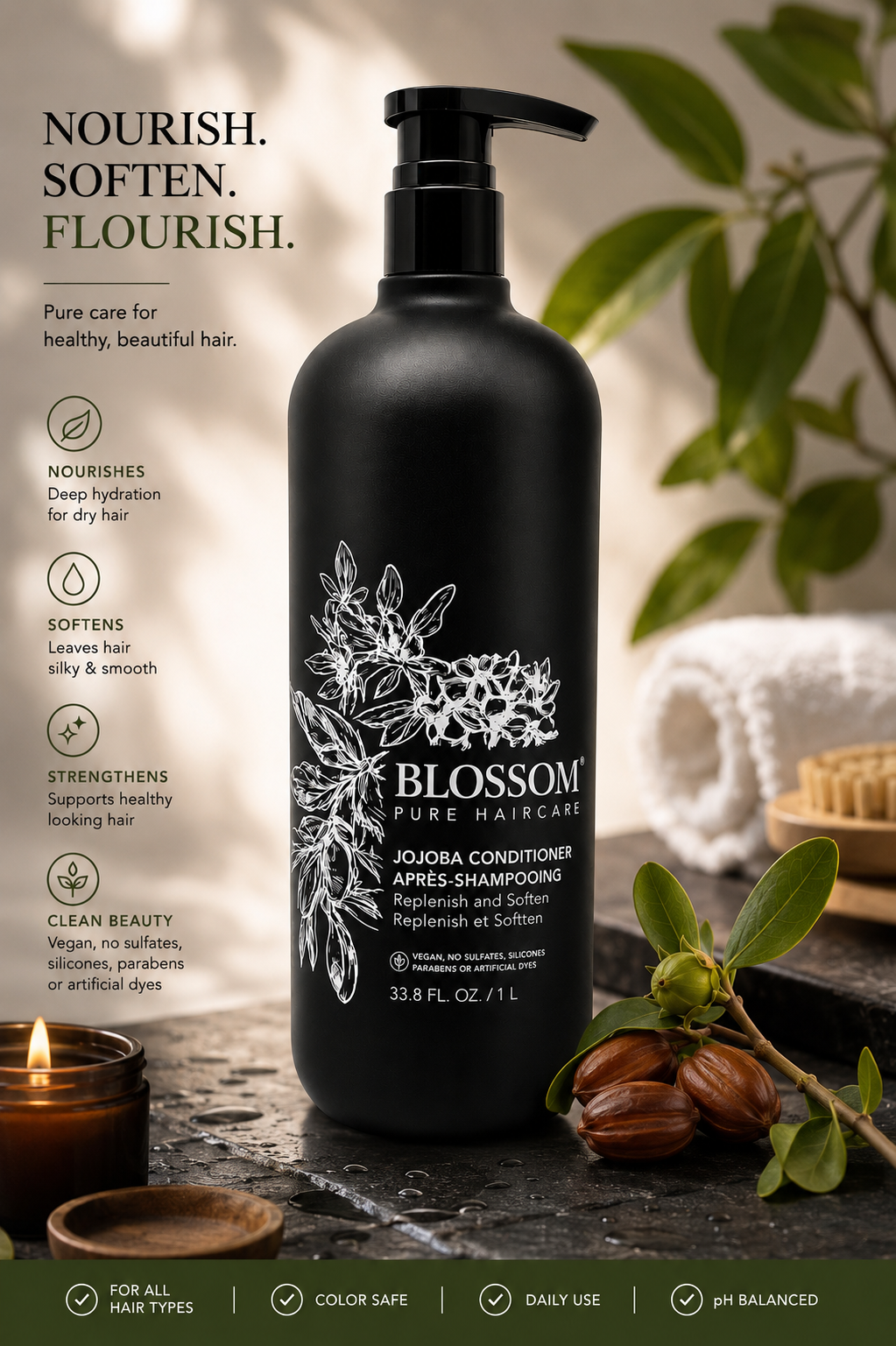 Jojoba Conditioner 33.8 Oz - Gallery 7