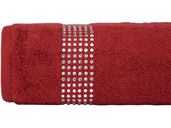 Sparkles Home Stripe Bath Towel, 100% Turkish Cotton