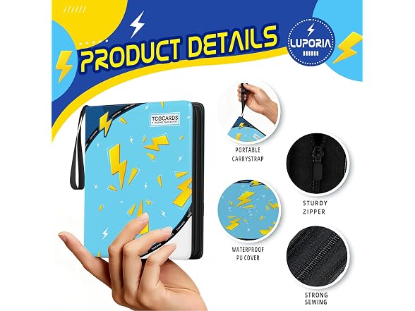 400-Pocket Trading Card Binder