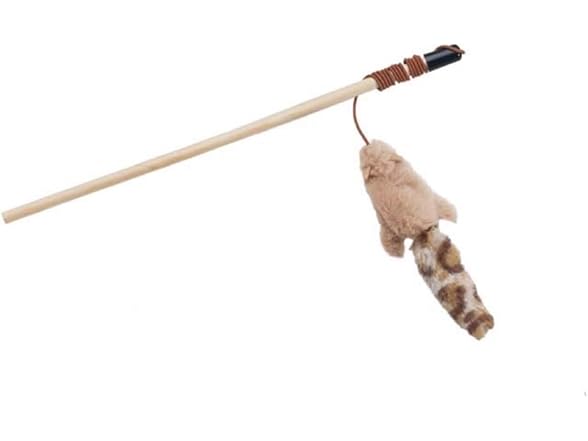 SPOT Skinneeez Stuffing-Free Cat Teaser Wand