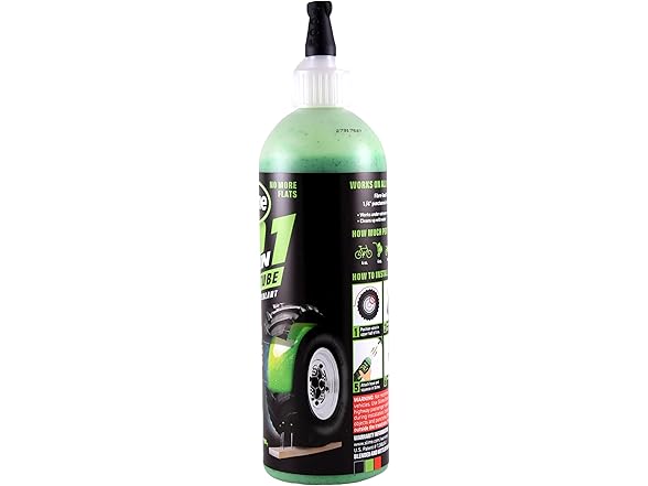 Slime 10193-6PK 2-in-1 Tire and Tube Sealant Puncture Repair Sealant