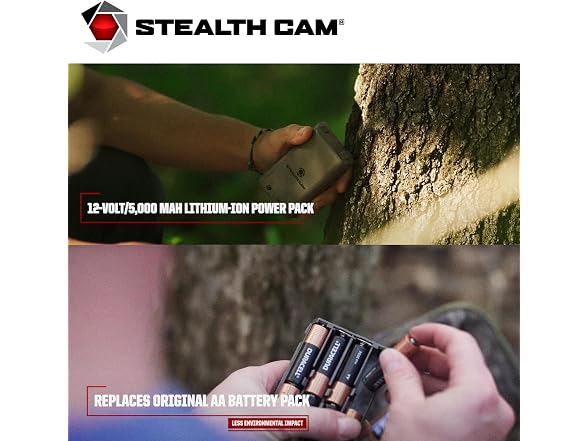 Stealth Cam FieldMax 12V 5000mAh Lithium Battery