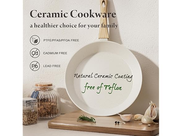 24 Pcs White Cookware Set