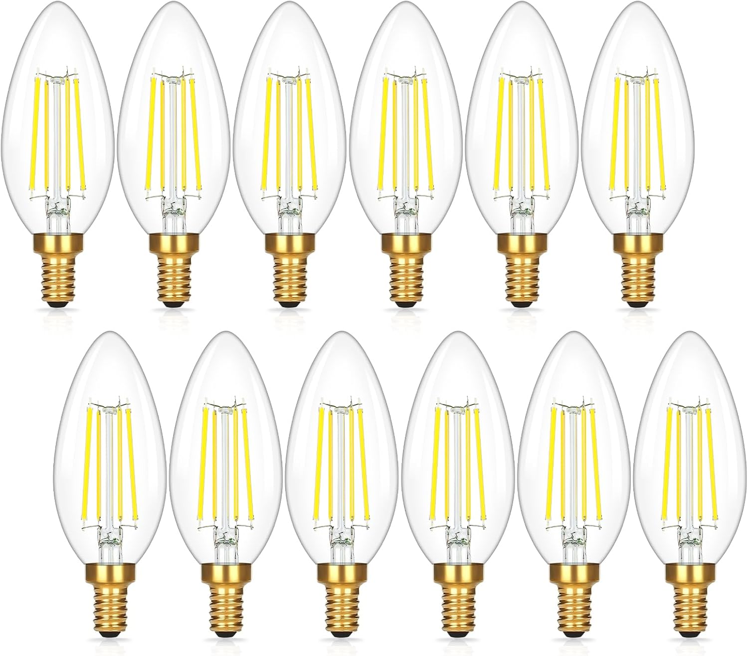 Brightever LED Candelabra Bulbs, E12 - Gallery 10