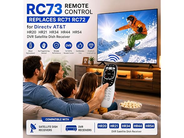 Remote Control Replacement For Directv