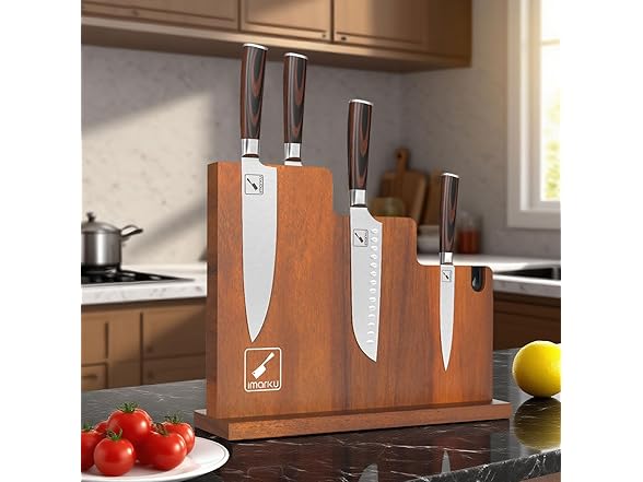 imarku Magnetic Knife Block 13" x 10"
