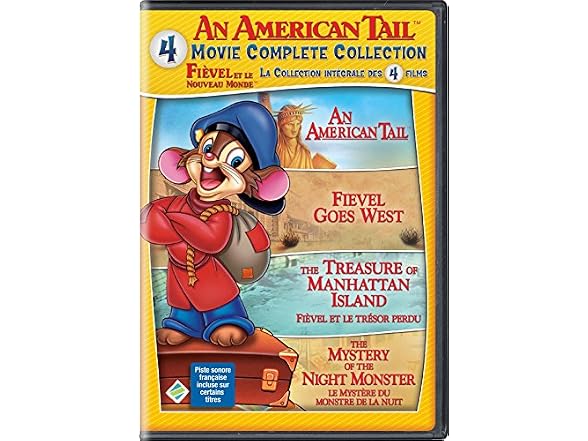 Universal An American Tail 4-Movie Set