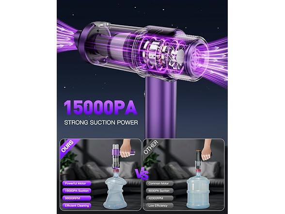 EYYA Handheld Car Vacuum Cleaner