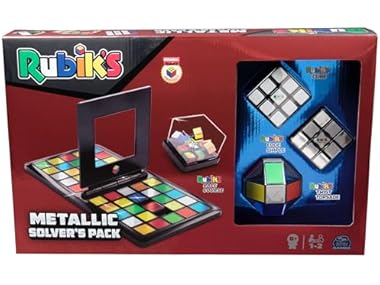 $17.49, Was $39.99, 56% Off! Rubik’s Metallic Solver’s Pack dealfomo