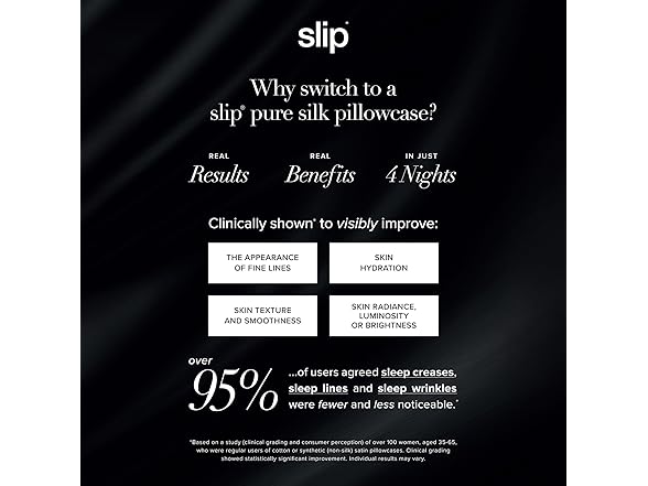 slip Silk Queen Pillowcase -Choose Color