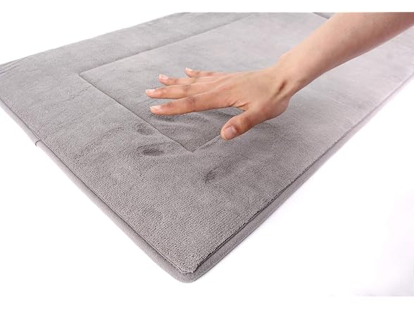 Fabbrica Home Memory Foam Runner Grey