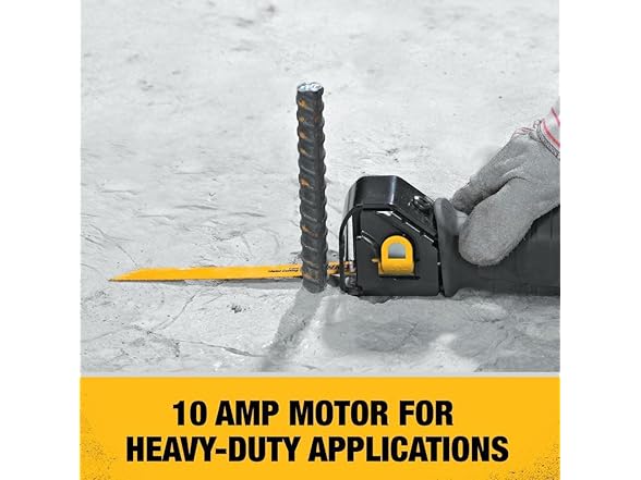 DEWALT DWE304 Reciprocating Saw, 10-Amp, Corded