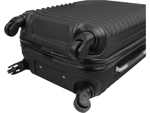 World Traveler VentureX Medium  Luggage, Hardshell Dejuno Black