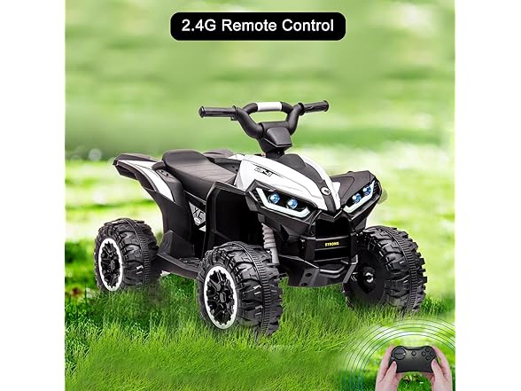 Hipicute Kids ATV, 12V Ride On Toy ATV