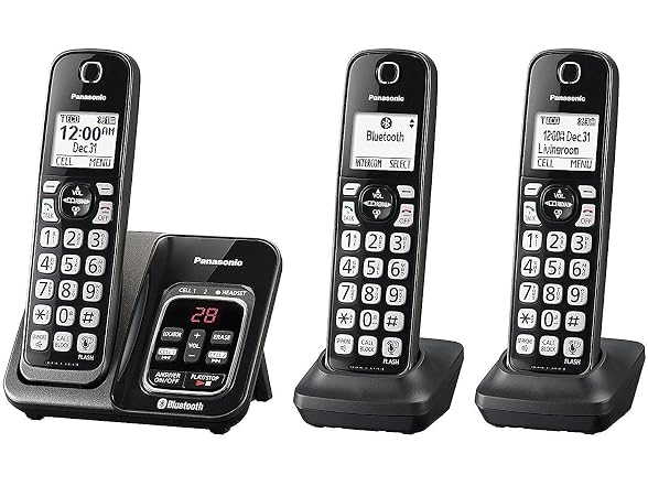 Panasonic 3 Handset Expandable Phones
