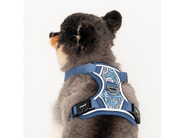 Puppia Cynthia Dog Harness Sturdy Adjustable Neck and Chest