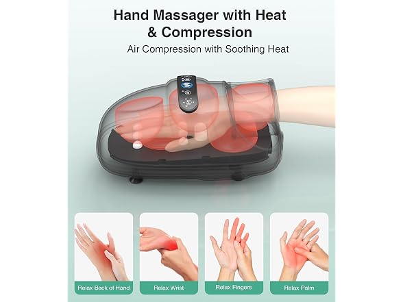 Medcursor Hand Massager with Heat