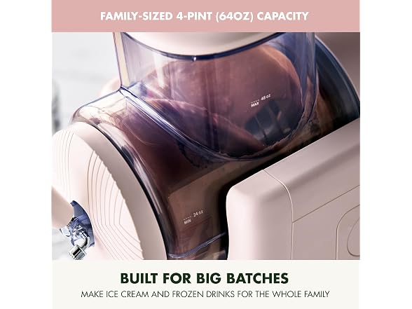 GreenPan Frost Ice Cream Maker & Slushie Machine Pink