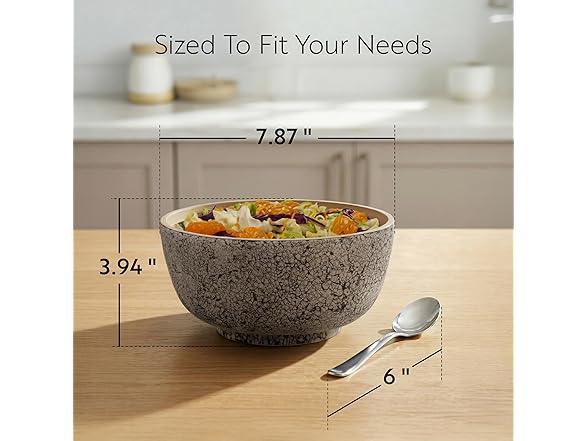 Restaurantware-Bambuddha 15 Ounce Small Salad Bowl