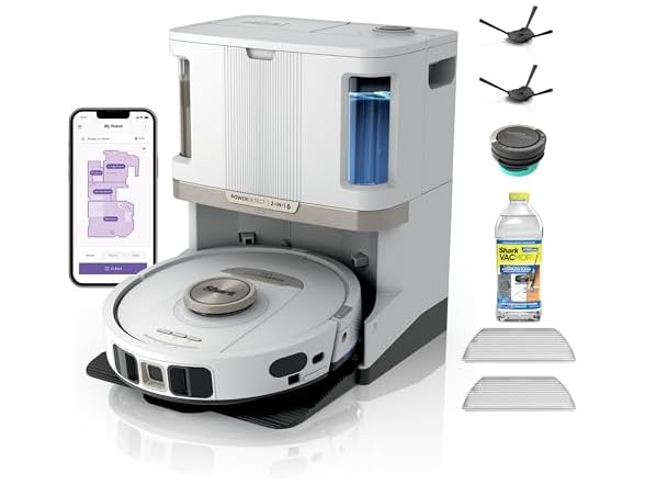 Shark PowerDetect NeverTouch Pro Robot Vacuum & Mop