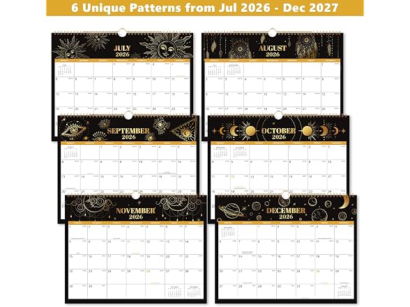 Artfan Calendar 2026-2027