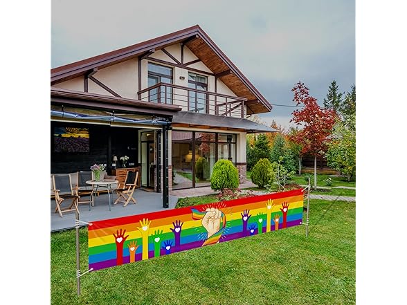 Pride Rainbow Flag 120"x20" LGBT