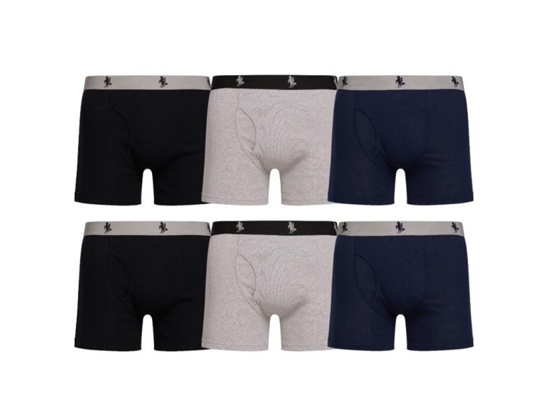Black Horse TRX-BH41204-6-S Small 6 Pack: Men's Boxer Brie