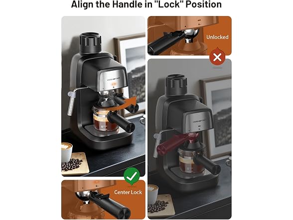 KEENSTAR 3.5 Bar 4-Cup Espresso Maker