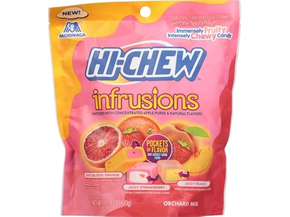 Hi-Chew Stand Up Pouch Infrusions 4.24oz