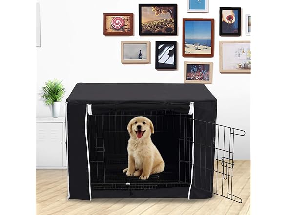 Morezi Dog Crate Cover for Wire Crates Kennel