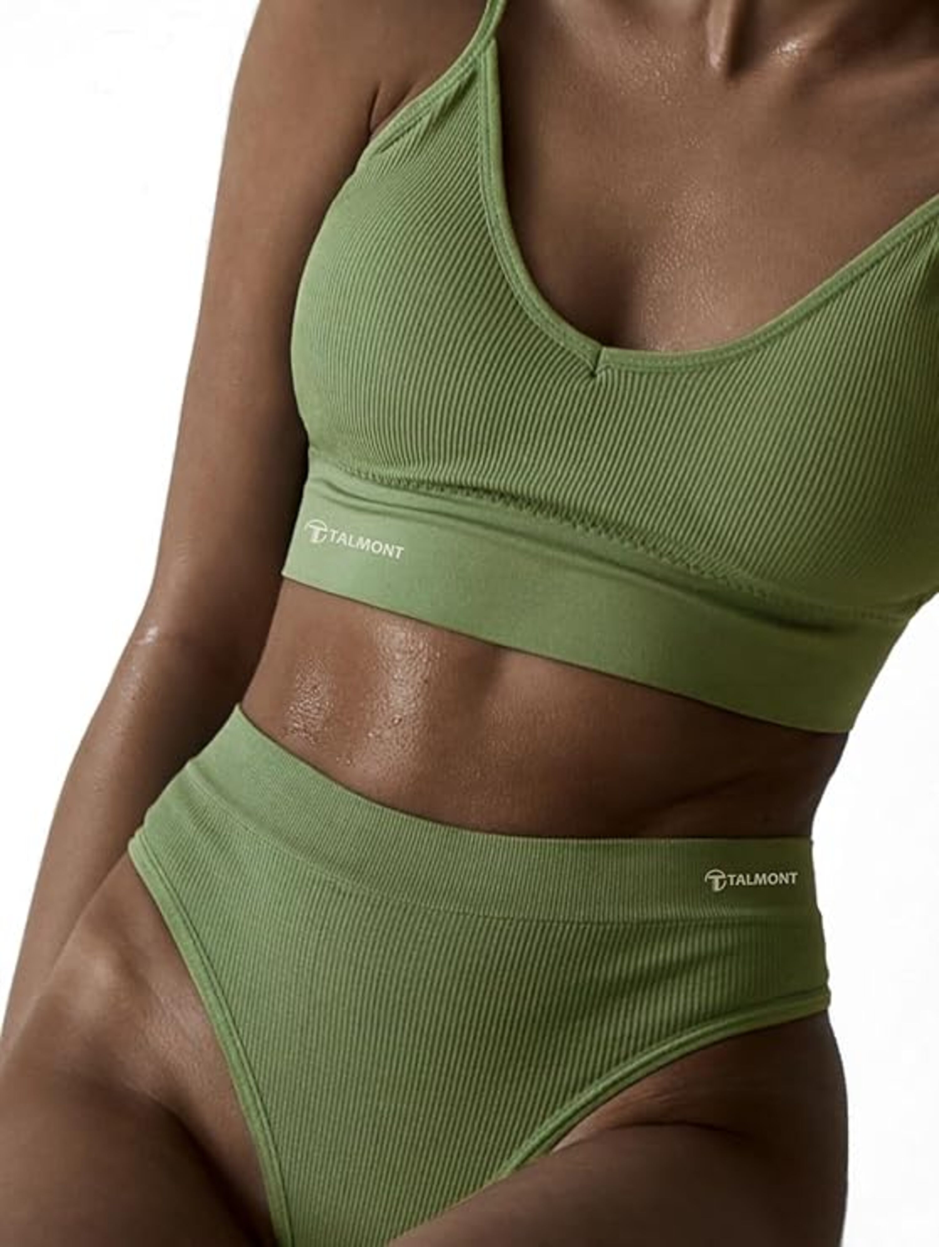 Talmont Seamless Ribbed Bra & Panty Set - Gallery 24