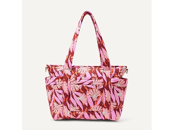 Amazon Essentials Women's Quilted Cotton Tote Handbag